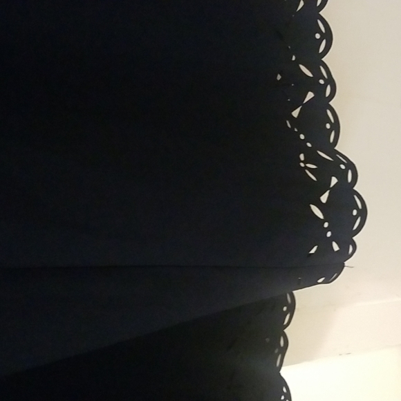 J Crew Scalloped Dress size 6 navy blue - Picture 7 of 11